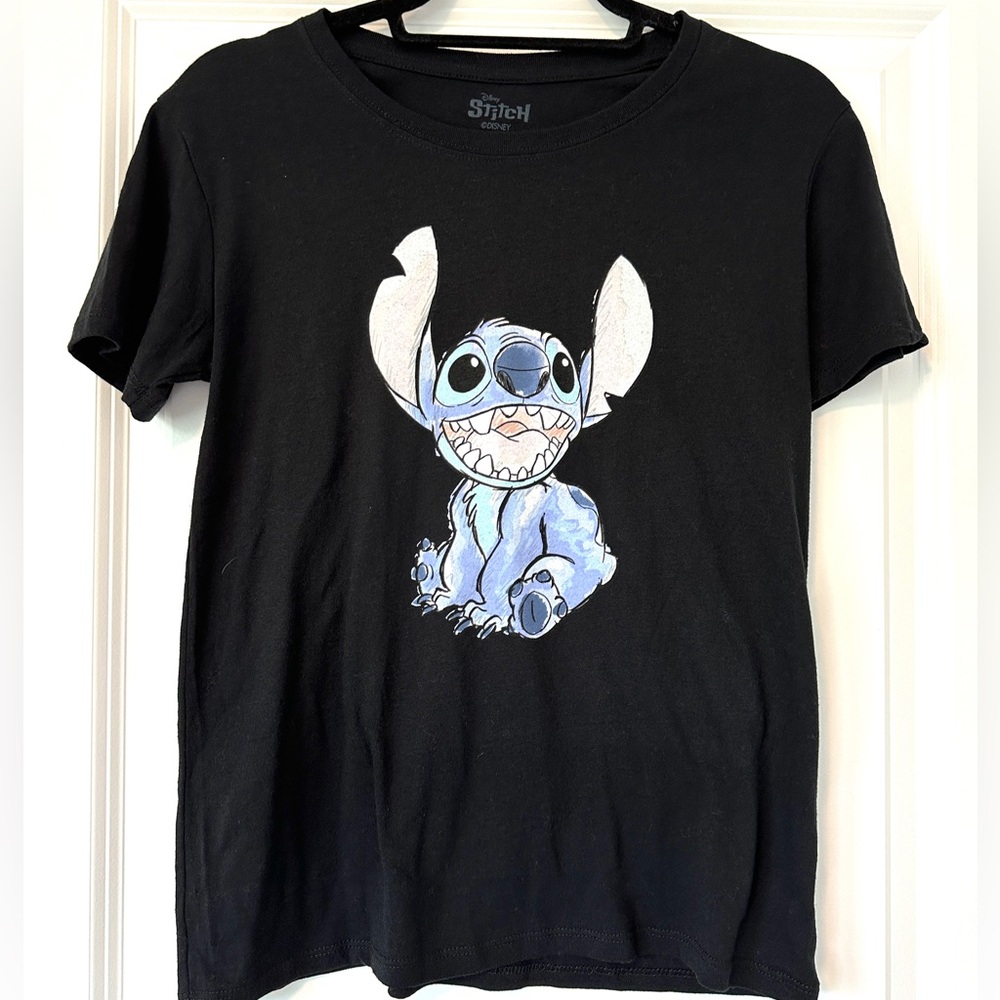 NWT Disney Stitch Shirt Black Size Small NWT